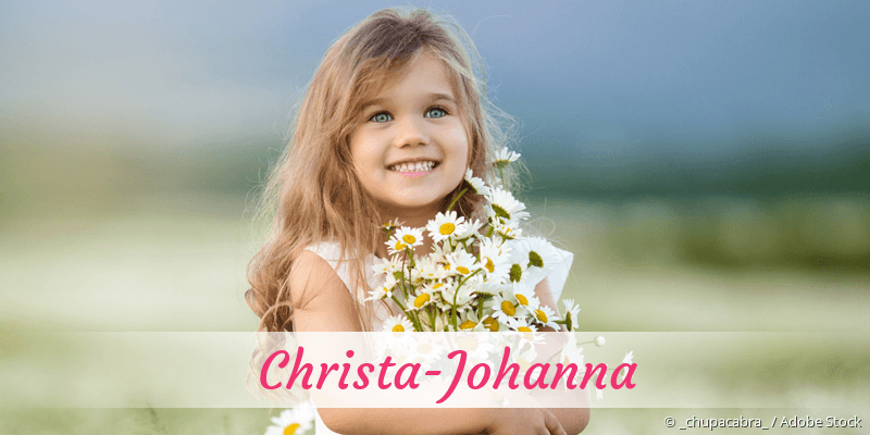 Baby mit Namen Christa-Johanna