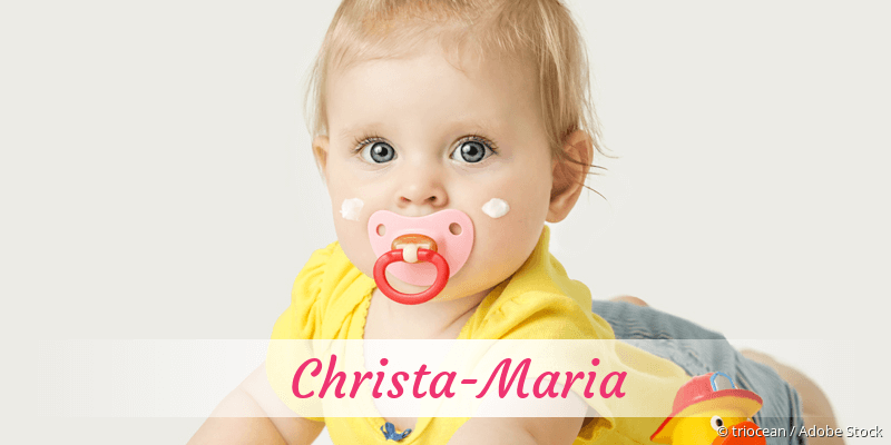Baby mit Namen Christa-Maria