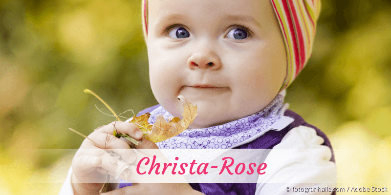 Baby mit Namen Christa-Rose