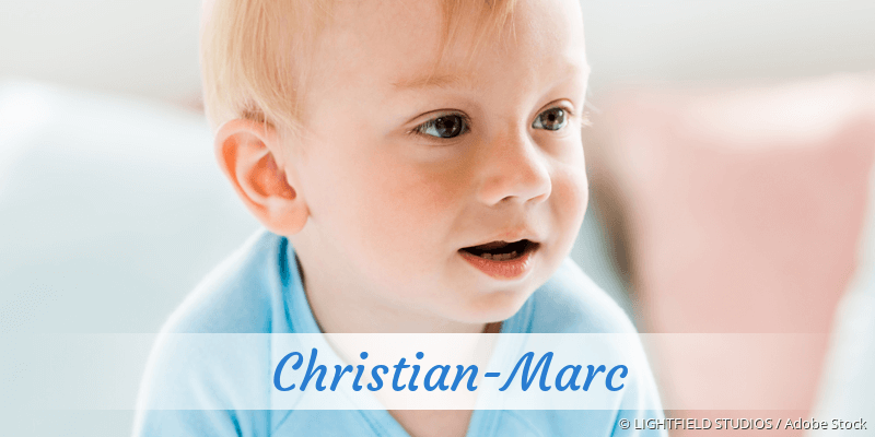 Baby mit Namen Christian-Marc