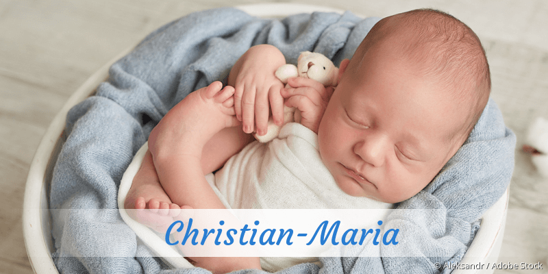 Baby mit Namen Christian-Maria