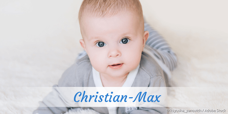 Baby mit Namen Christian-Max
