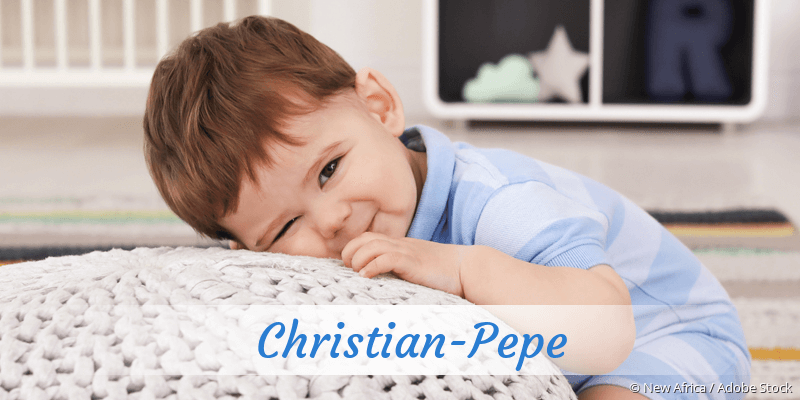 Baby mit Namen Christian-Pepe