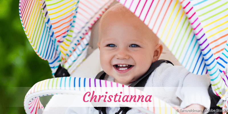 Baby mit Namen Christianna