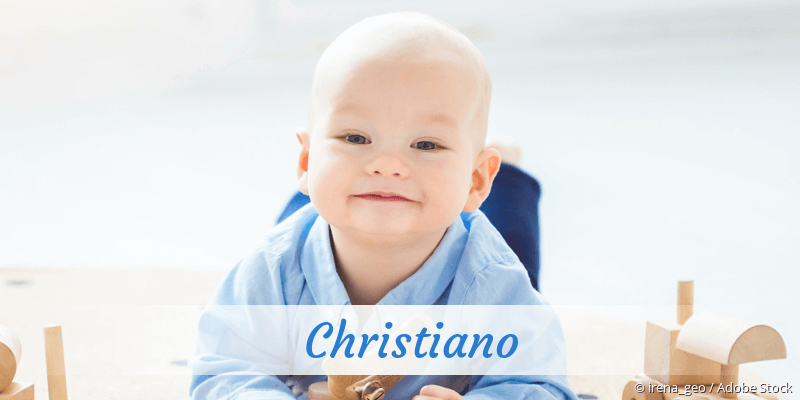 Baby mit Namen Christiano