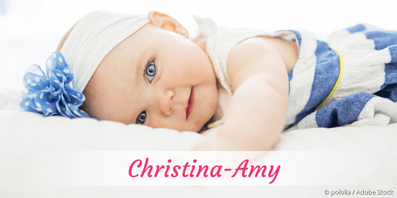 Baby mit Namen Christina-Amy