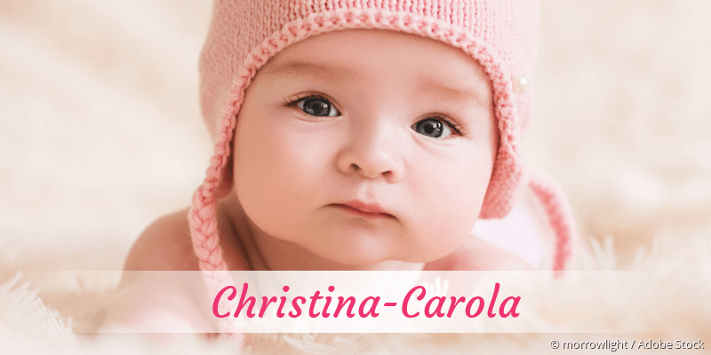 Baby mit Namen Christina-Carola
