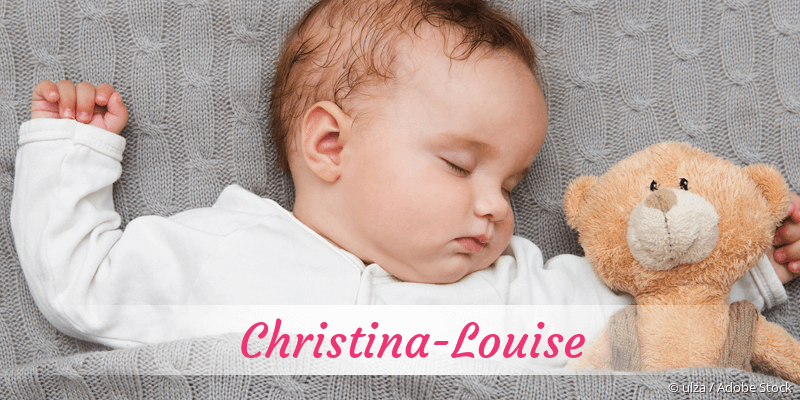 Baby mit Namen Christina-Louise