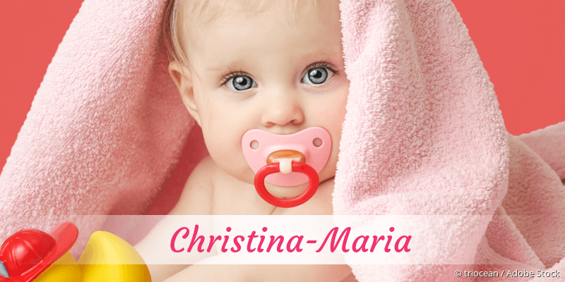 Baby mit Namen Christina-Maria