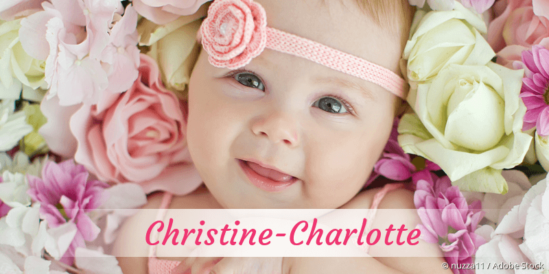 Baby mit Namen Christine-Charlotte
