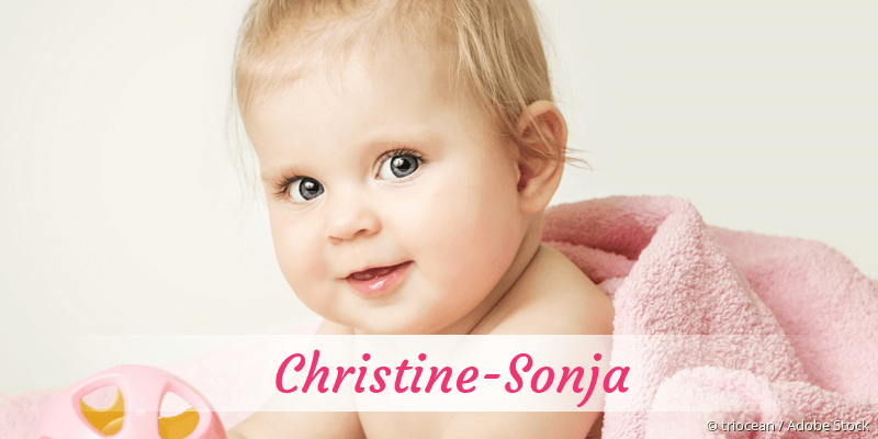 Baby mit Namen Christine-Sonja