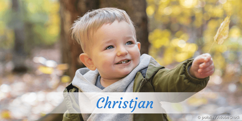 Baby mit Namen Christjan