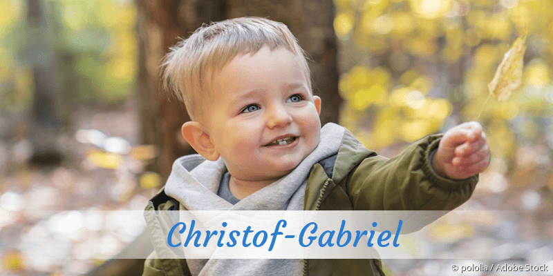 Baby mit Namen Christof-Gabriel