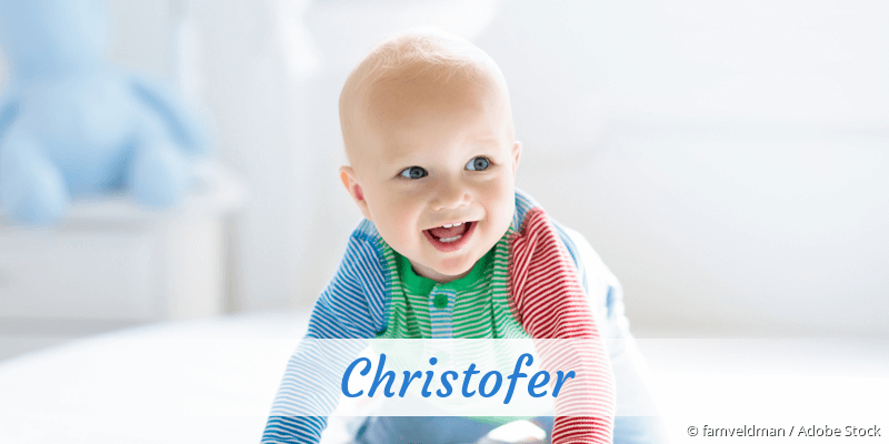 Baby mit Namen Christofer