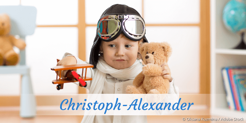 Baby mit Namen Christoph-Alexander