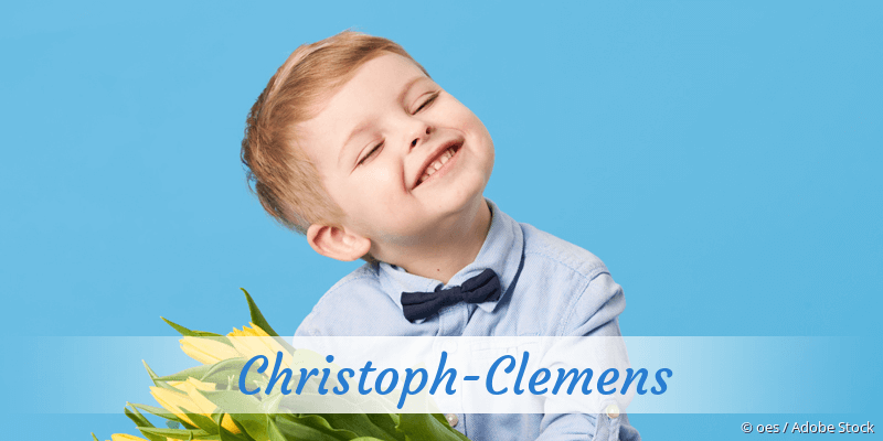 Baby mit Namen Christoph-Clemens