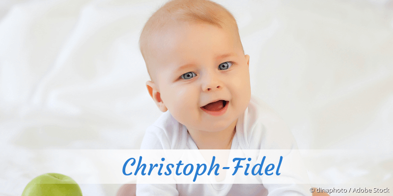 Baby mit Namen Christoph-Fidel