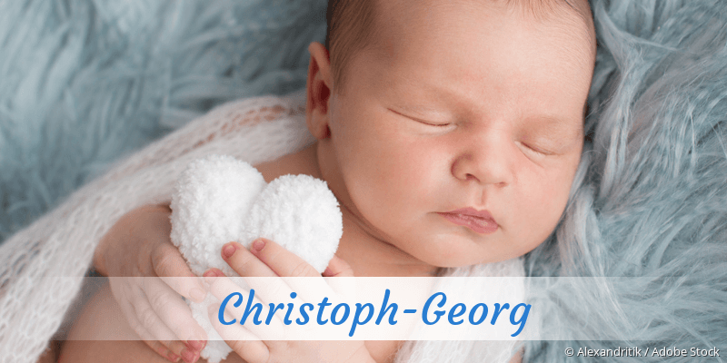 Baby mit Namen Christoph-Georg