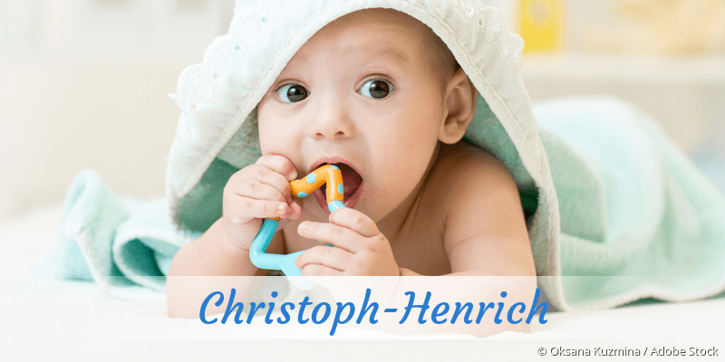 Baby mit Namen Christoph-Henrich