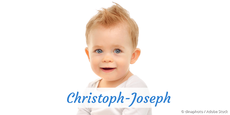 Baby mit Namen Christoph-Joseph