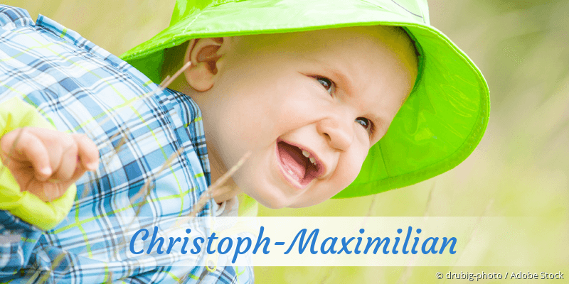 Baby mit Namen Christoph-Maximilian