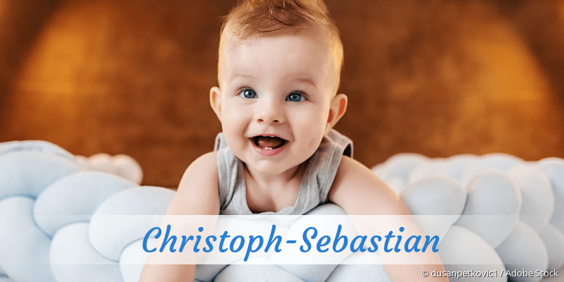Baby mit Namen Christoph-Sebastian