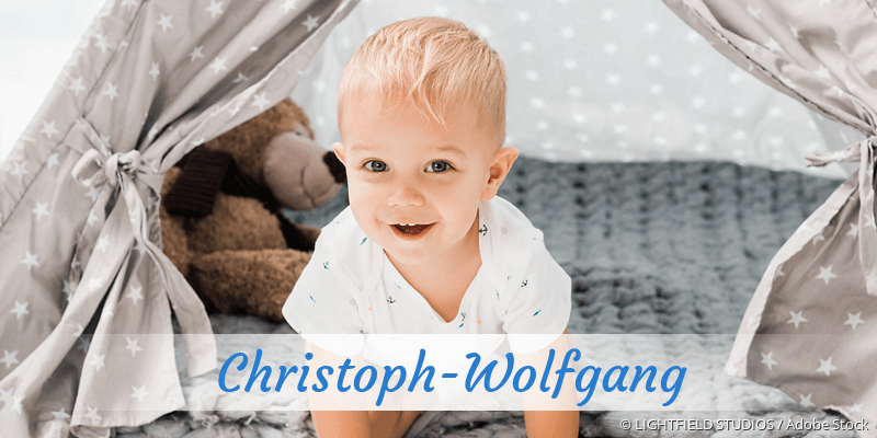 Baby mit Namen Christoph-Wolfgang
