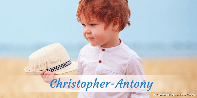 Baby mit Namen Christopher-Antony