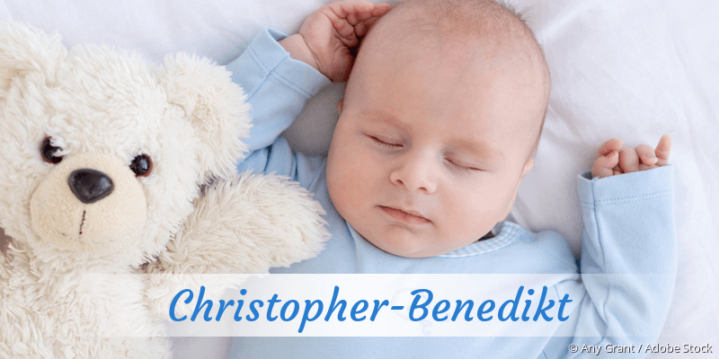 Baby mit Namen Christopher-Benedikt