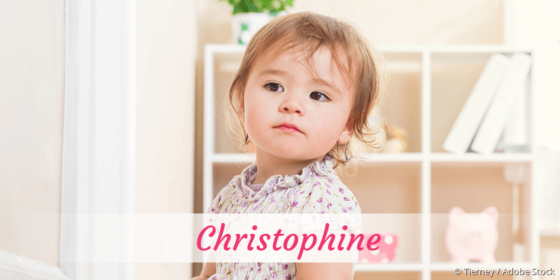 Baby mit Namen Christophine