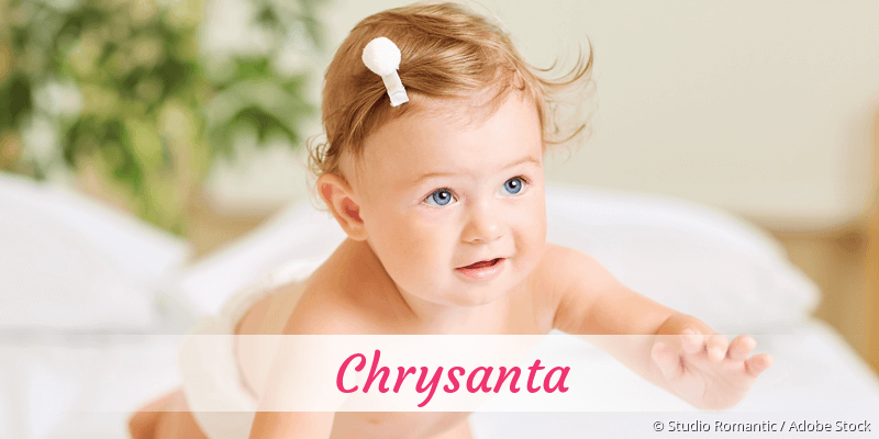 Baby mit Namen Chrysanta