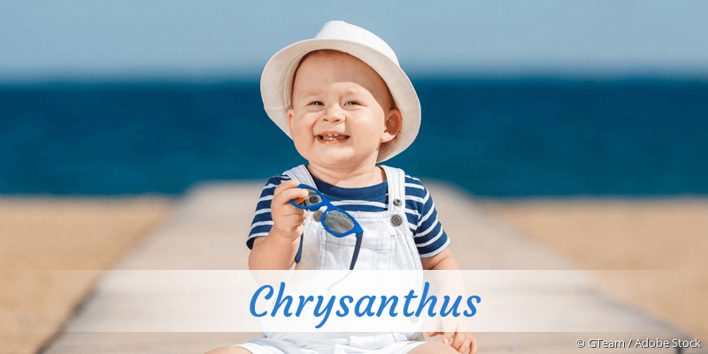 Baby mit Namen Chrysanthus