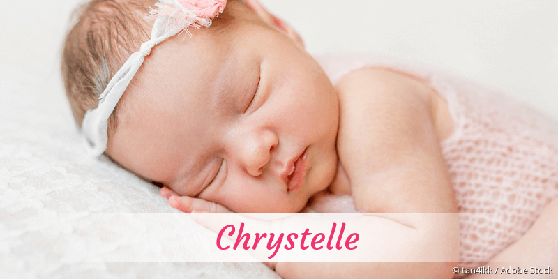 Baby mit Namen Chrystelle