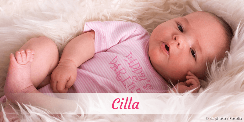 Baby mit Namen Cilla