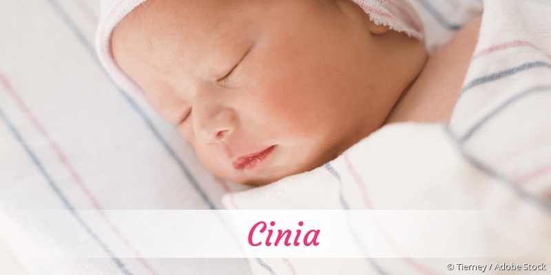 Baby mit Namen Cinia