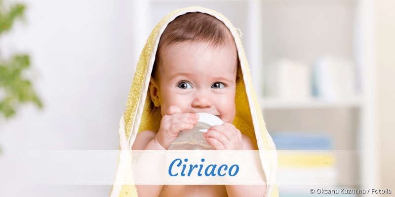 Baby mit Namen Ciriaco