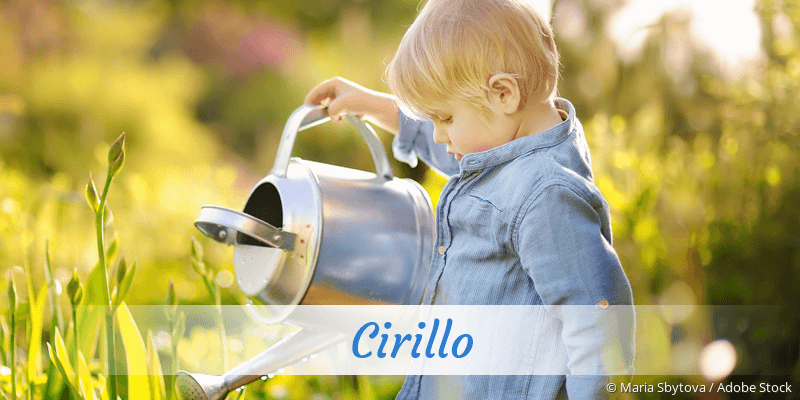 Baby mit Namen Cirillo