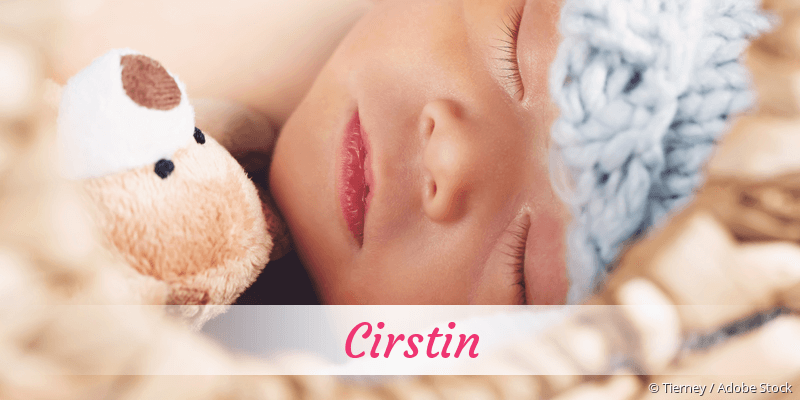 Baby mit Namen Cirstin