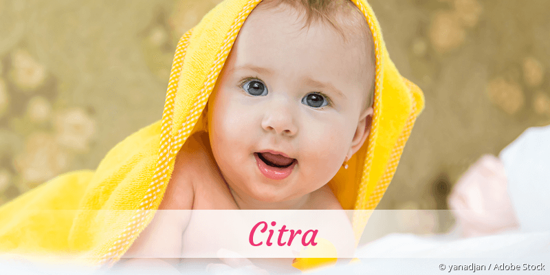 Baby mit Namen Citra
