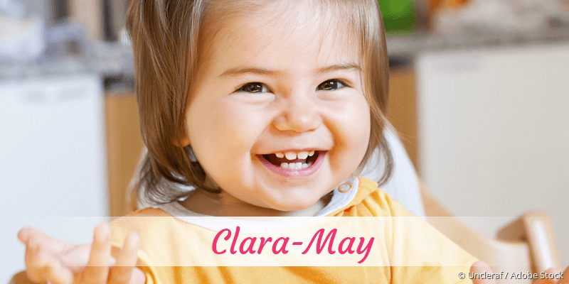 Baby mit Namen Clara-May
