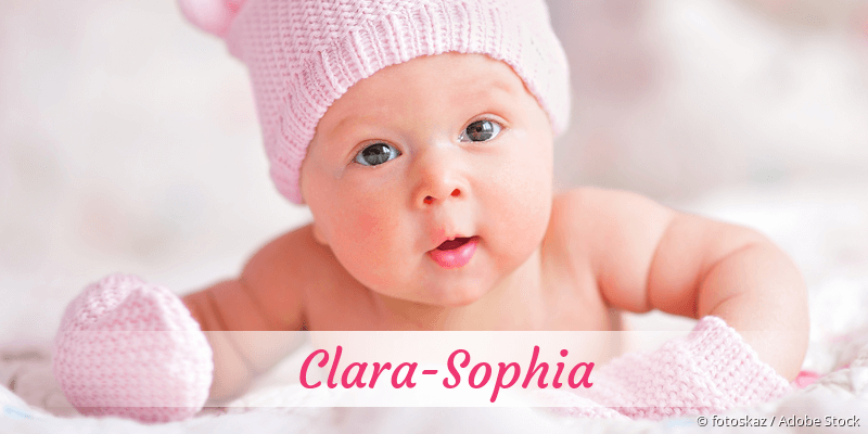 Baby mit Namen Clara-Sophia