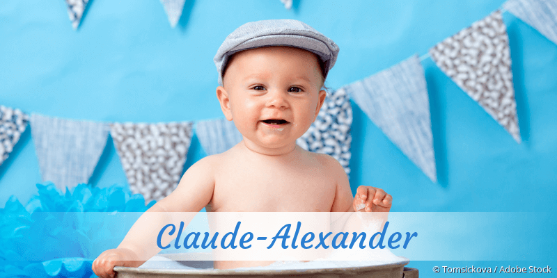 Baby mit Namen Claude-Alexander