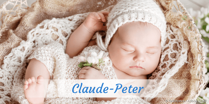 Baby mit Namen Claude-Peter