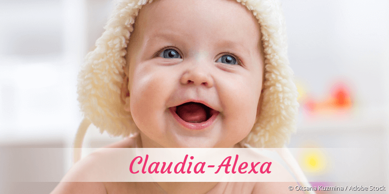 Baby mit Namen Claudia-Alexa