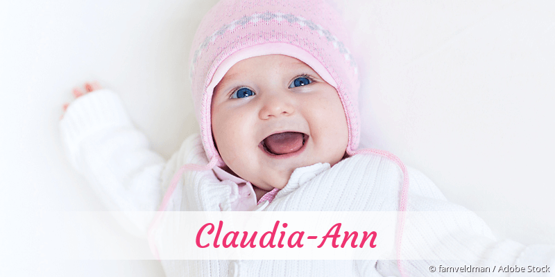 Baby mit Namen Claudia-Ann