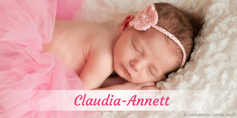 Baby mit Namen Claudia-Annett