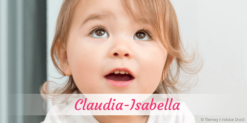 Baby mit Namen Claudia-Isabella