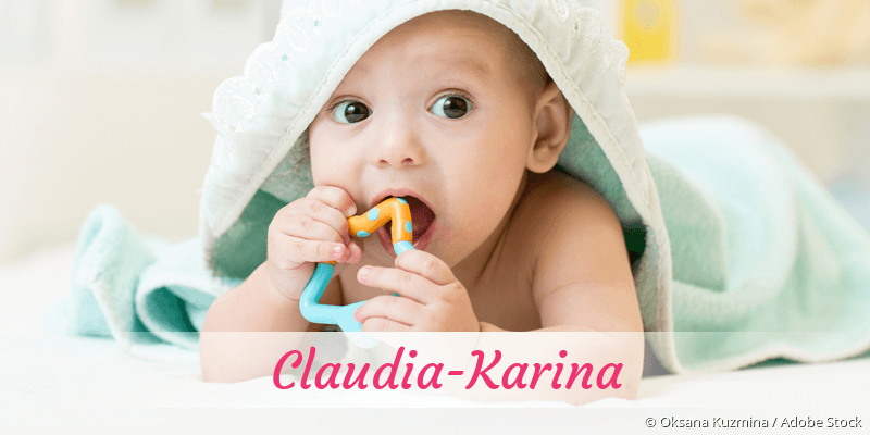 Baby mit Namen Claudia-Karina