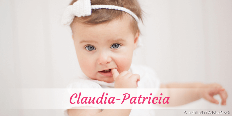Baby mit Namen Claudia-Patricia