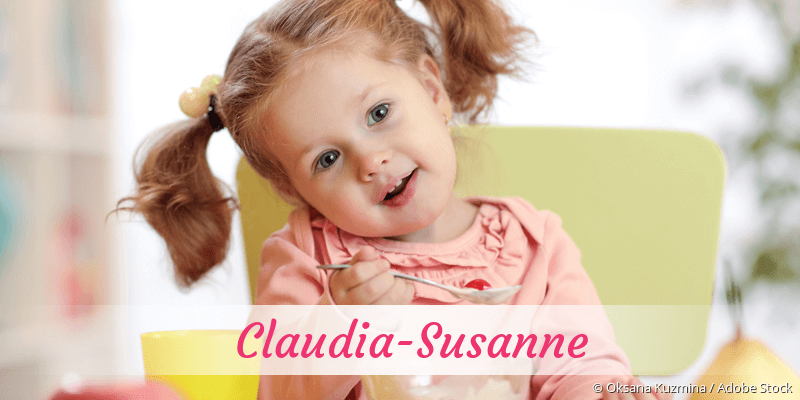 Baby mit Namen Claudia-Susanne
